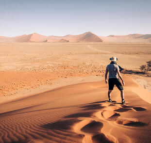 Namibia auf Schritt und Tritt