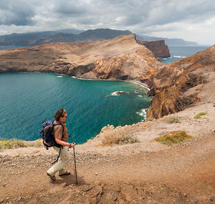 Madeira -  Levadas, Lorbeer, Lavafelsen